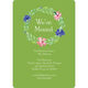 Green Floral Wreath Moving Announcements Image 5 of 6